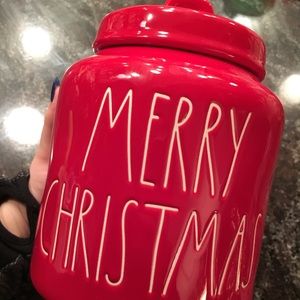 Rae Dunn Christmas canister SOLD